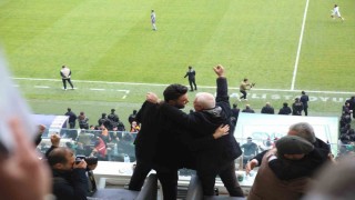 Bursaspor taraftarından 40 otobüs 10 minibüs ile Balıkesir çıkarması