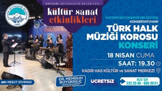 Büyükşehir Türk Halk Müziği Korosu, Anadolu Ezgileriyle buluşuyor