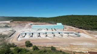Büyükşehirin tesisinde saatte 500 ton PMT üretiliyor