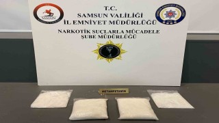 Çamaşır makinesine zulalanmış 1 kilo 361 gram metamfetamin ele geçirildi
