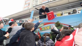 Canikte 23 Nisan coşkusu