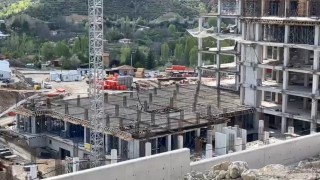 Çankırıda kule vinçten düşen işçi hayatını kaybetti