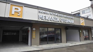 Çiftlik-1 Mekanik Otoparkı hizmete başladı