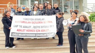 Çiğli Belediyesinde işten çıkarılan işçiler Ankaraya yürüyecek