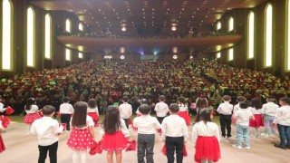 Çocuklar 23 Nisanı Şahinbeyde kutladı