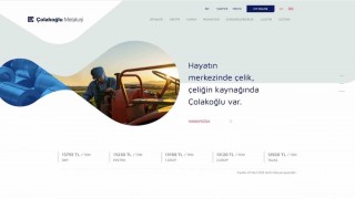 Çolakoğlu Metalurjinin yeni web sitesine uluslararası ödül