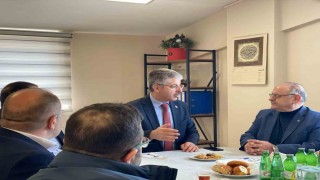 Çopuroğlu, OSBdeki firma sahipleriyle bir araya geldi