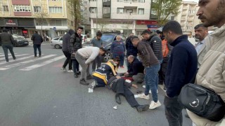 Çorluda alkollü sürücü yaya geçidinde yaşlı adama çarptı