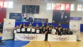 Çorluda çocuklar yetenek taraması ile spora yönlendiriliyor