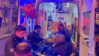 Çorluda otomobil ile motosiklet çarpıştı: 1 yaralı