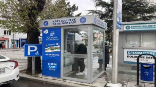 Çorum Belediyesinden ulaşım kartlara yükleme imkanını kolaylaştıracak hamle