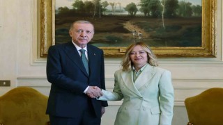 Cumhurbaşkanı Erdoğan, İtalya Başbakanı Meloni ile görüştü