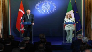 Cumhurbaşkanı Erdoğan: İtalya ile savunma sanayi alanında iş birliğimizi güçlendirmeye devam edeceğiz
