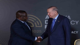 Cumhurbaşkanı Erdoğan, Sierra Leone Cumhurbaşkanı Bio ile görüştü