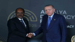 Cumhurbaşkanı Erdoğan, Somali Cumhurbaşkanı Mahmud ile görüştü