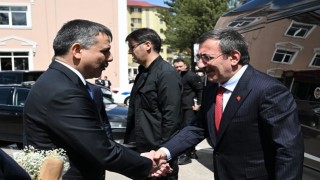 Cumhurbaşkanı Yardımcısı Cevdet Yılmaz Erzurumda
