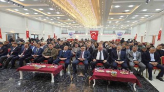 Darende ilçesinde bayramlaşma töreni düzenlendi