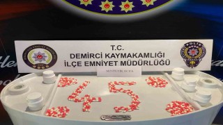 Demirci emniyetinden uyuşturucu operasyonu