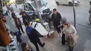 Denizlide esnaf ile zabıta arasında kaldırım işgali gerilimi