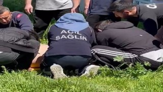 Deprem anında panikle 3. kattan atlayan bir kişi ağır yaralandı
