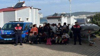 Didimde 4 organizatör, 36 düzensiz göçmen yakalandı