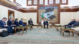 Dışişleri Bakanı Fidan, Cezayir Cumhurbaşkanı Tebbun tarafından kabul edildi