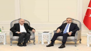 Dışişleri Bakanı Fidan, Hamas Şura Meclisi Başkanı Derviş ile görüştü