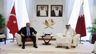 Dışişleri Bakanı Fidan, Katarlı mevkidaşı Abdurrahman Al-Thani ile görüştü