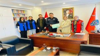 Diyadin Gençlik Merkezinden Emniyet Teşkilatına anlamlı ziyaret