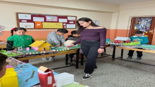 Diyadinde öğrenciler yapay çevre tasarımı gerçekleştirdi