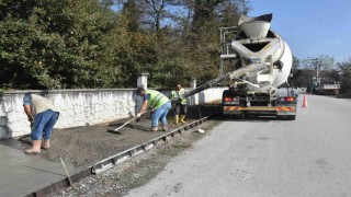 Düzcede 3 ay da 3,71 kilometre yeni yol açıldı