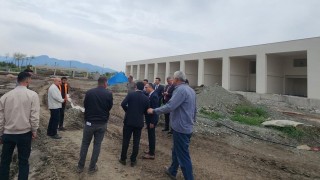 Düziçi’nde Meyve Sebze Hali İnşaatında Sona Yaklaşılıyor