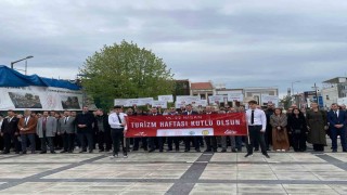 Edirnede Turizm Haftası kutlamaları renkli görüntülerle başladı