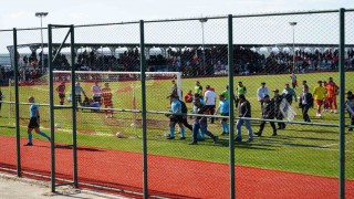 Edirnespor - Büyükçekmece Tepecikspor maçında gerginlik yaşandı