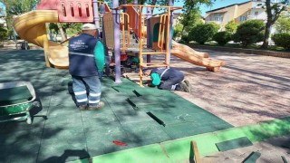 Efelerin parkları yaz mevsimine hazırlanıyor