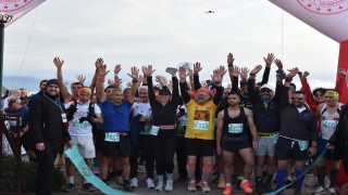 Eğirdir Ultra Traile katılan 350 sporcu unutulmaz anlar yaşadı