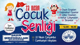 Elazığ Belediyesinden 23 Nisan çocuk şenliği