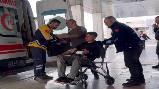 Elazığda çapa makinesine elini kaptıran 14 yaşındaki çocuk, yaralandı