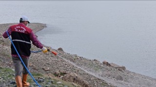 Elazığda larva ilaçlama çalışmaları sürüyor