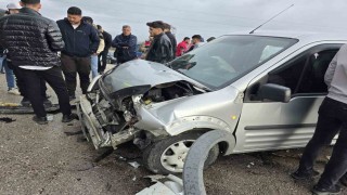 Elazığda trafik kazası: 2 yaralı