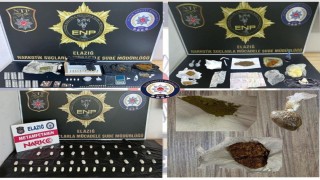 Elazığda uyuşturucu operasyonu: 12 tutuklama
