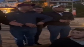 Elazığsporlu taraftarlar Kız Kulesine karşı Kar mı Yağmış Şu Harputun Başına türküsünü söyledi