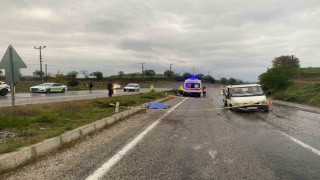 Emekli Okul Müdürü kazada hayatını kaybetti
