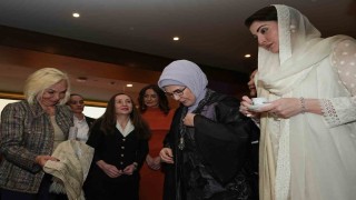Emine Erdoğan, ADFye katılan lider eşlerine Anadolunun kültürel mirasını tanıttı