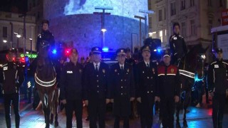 Emniyet Teşkilatının 180. yılı Beyoğlunda kutlandı
