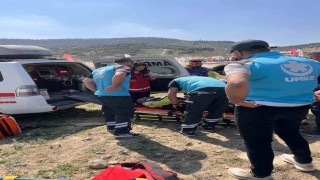 Enduro &amp; ATV Türkiye Şampiyonasında 18 sporcu yaralanoı, 5i hastaneye sevk edildi