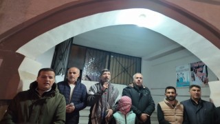 Ercişte Gazze için destek tekbirleri getirildi