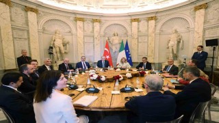 Erdoğan ve Meloni, Türkiye-İtalya heyetler arası görüşmeye başkanlık etti