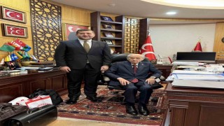 Ersoy, Devlet Bahçeliyi makamında ziyaret etti