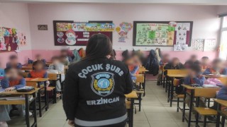Erzincan emniyeti öğrencileri bilgilendiriyor